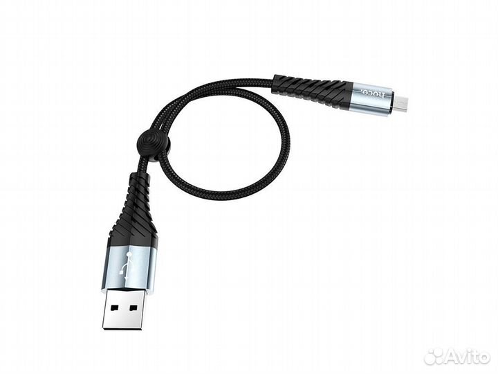 Кабель hoco X38 Micro-USB 25 см