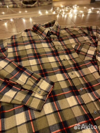 Фланелевая рубашка юар 2XL