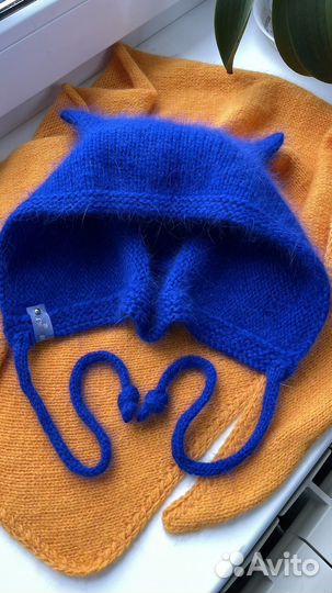 Чепчик с ушками