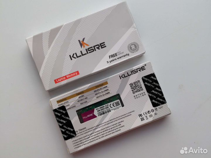 Оперативная память DDR4 8Гб для ноутбука