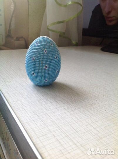 Пасхальное яйцо из бисера