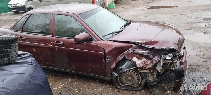LADA Priora 1.6 МТ, 2008, битый, 185 000 км