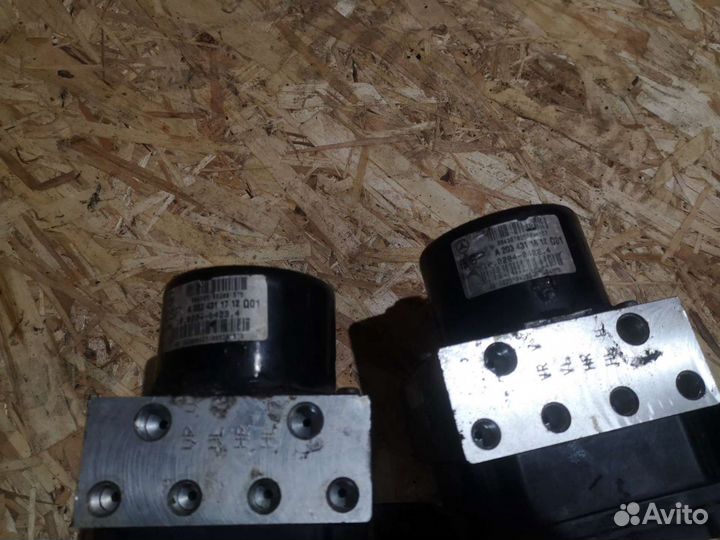 Mercedes w203 блок ABS