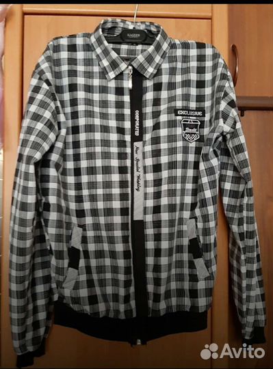 Мужская рубашка в клетку