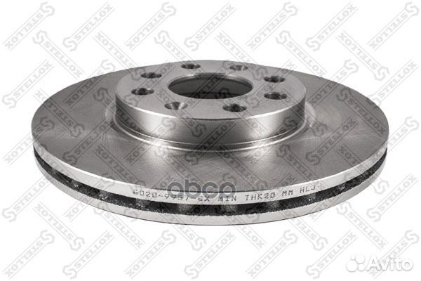 6020-9957-SX диск тормозной передний Fiat Punt