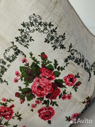 Скатерть СССР Лён. Новая 130х175 см