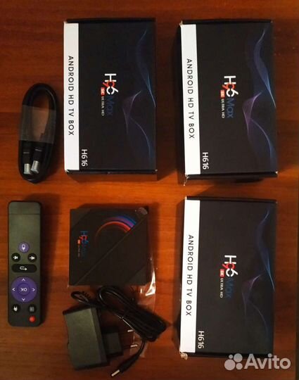 Смарт тв приставка на Android 12 vontar H618