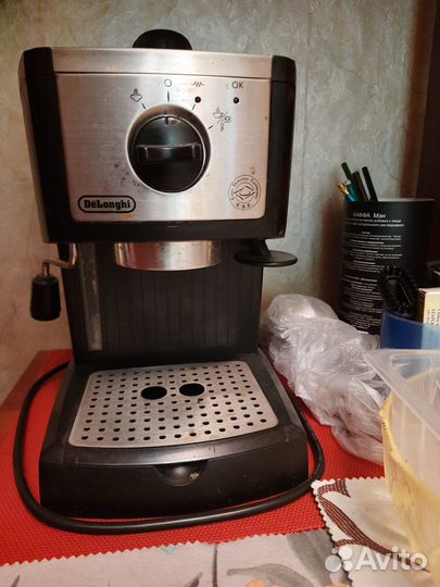 Кофеварка delonghi ec-155, торг