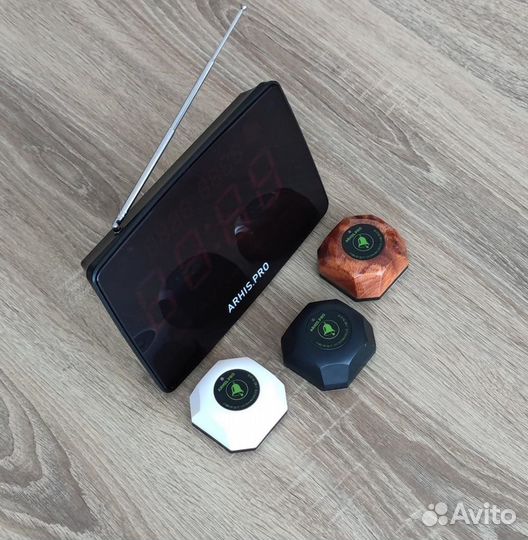 Табло вызова персонала и кнопки модель Бургер