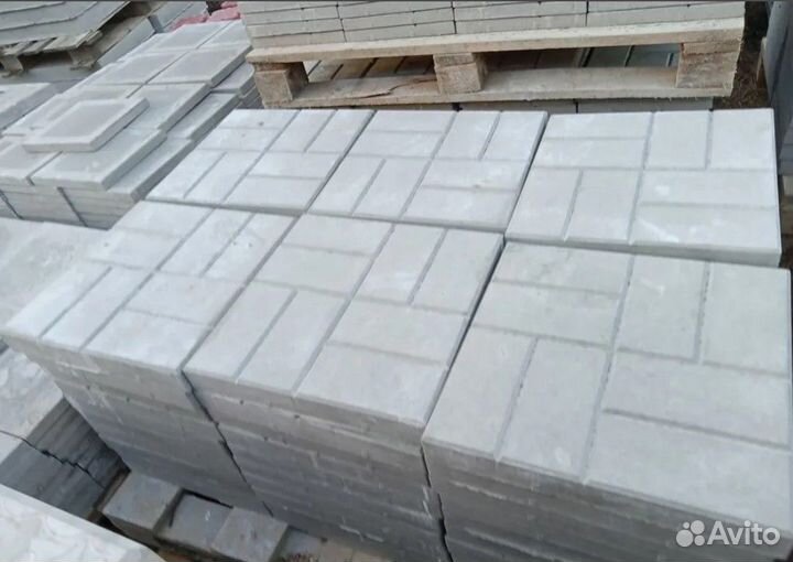 Тротуарная плитка эконом 8 кирпичей