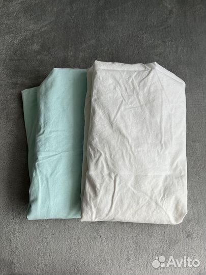 Простынь на резинке IKEA для детской кроватки