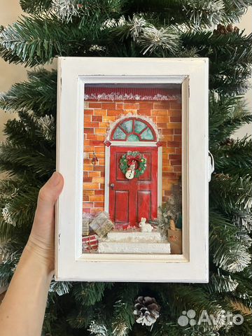 Новогодний декор/новогодняя ключница