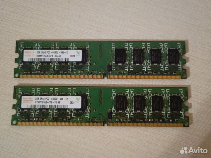 Оперативная память ddr2 4gb для пк