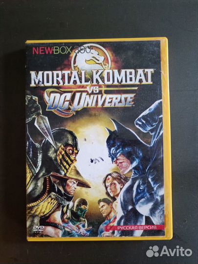Игра Mortal Combat Vs DC Universe Xbox 360