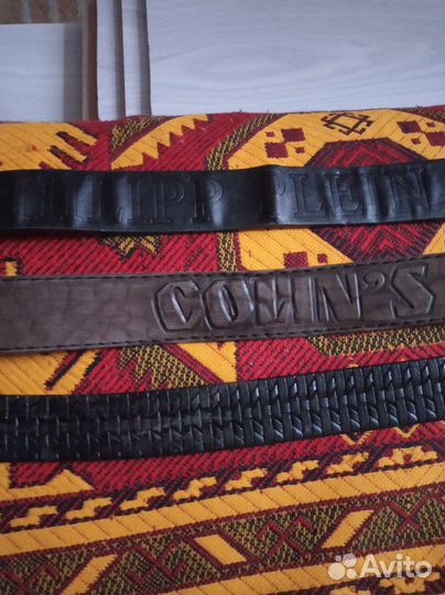 Мужские ремни из натуральной кожи