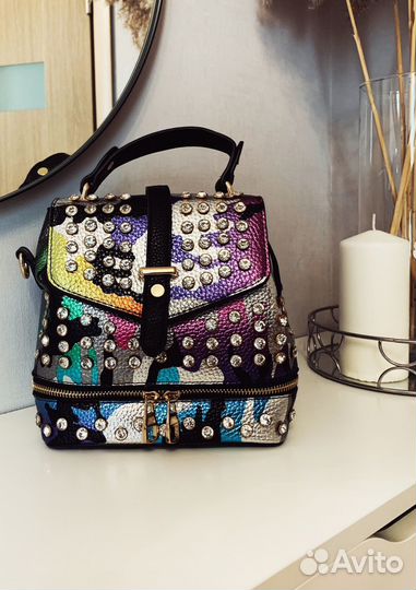 Сумка женская со стразами