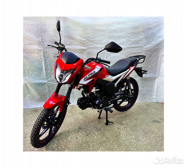 Мопед Alpha LUX GEN3 красный