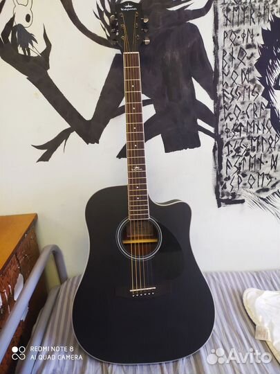 Акустическая гитара kepma D1C-BKM