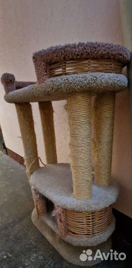 Когтеточка домик для кошки бу