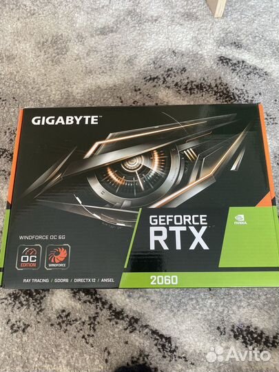 Видеокарта rtx 2060 6gb gigabyte
