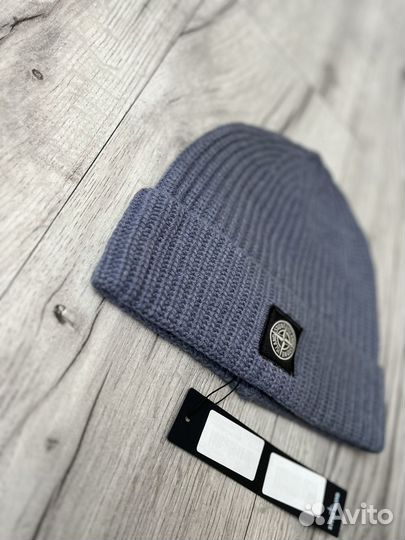 Шапка из шерсти Stone Island