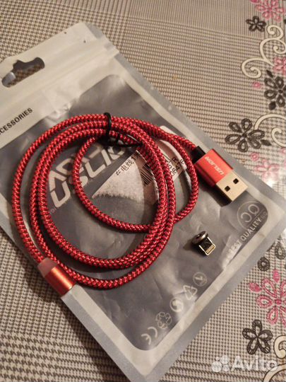 Магнитный кабель для айфона и микро юсб