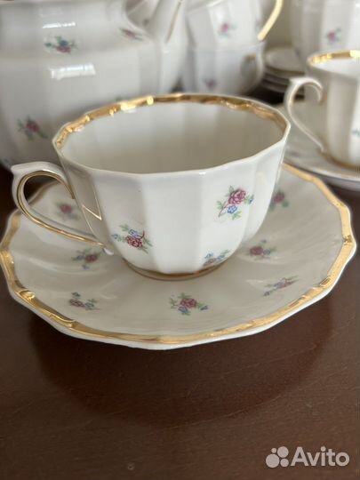 Сервиз чайный дфз винтаж СССР