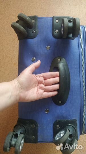 Чемодан на колесах большой xl 120 л