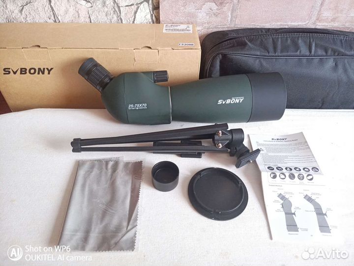 Оптическая труба svbony 25-75x70 (SV28)