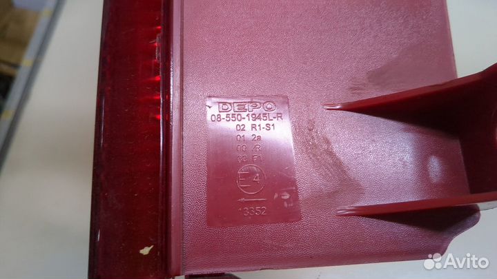 Фонарь (задний) Citroen Jumpy (Dispatch), 2014