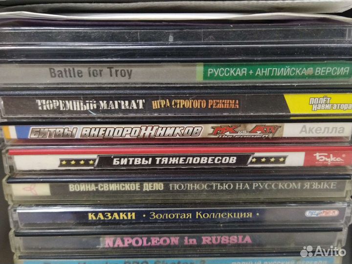 Компьютерные игры диски PC CD video DVD
