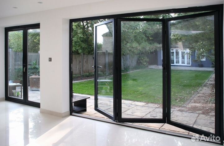 Раздвижные окна в пол (патио, порталы)