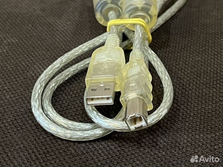 Кабель USB Type A - USB Type B - 2 штуки