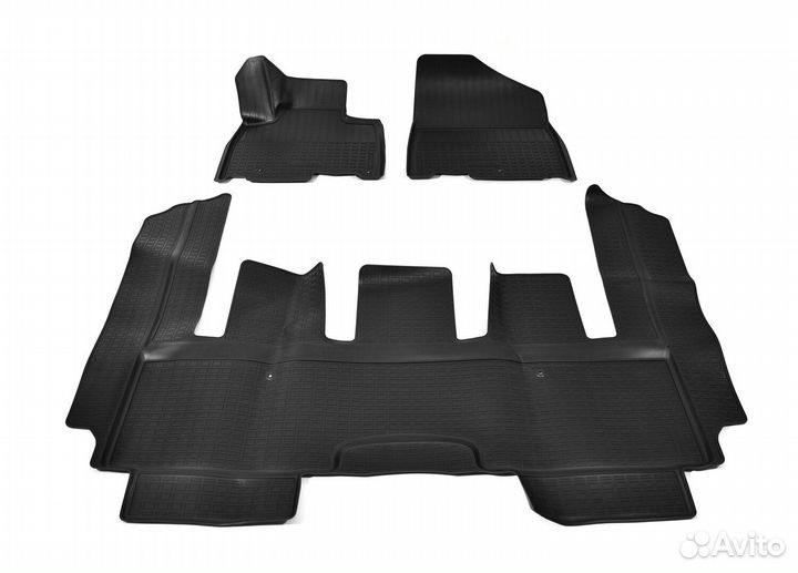 Коврики в салон и багажник Kia Carnival 2020-нв