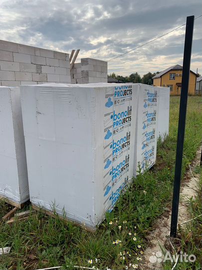 Газобетонный блок Бонолит с завода