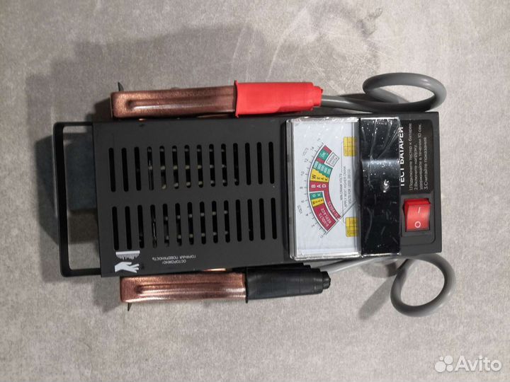 Тестер аккумуляторный (вилка нагрузочная) 12В