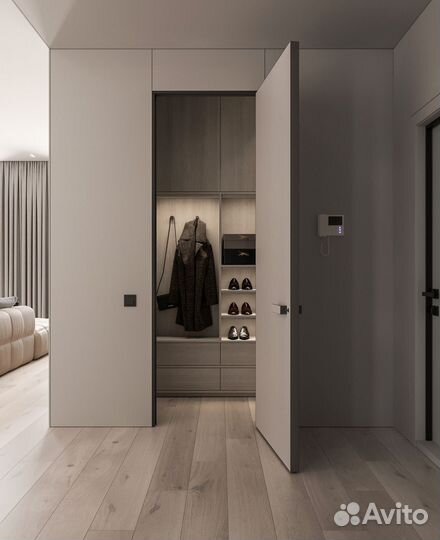 Скрытые двери невидимки invisible