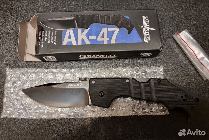 Складной нож cold steel AK-47 CS 58M, CPM S35VN