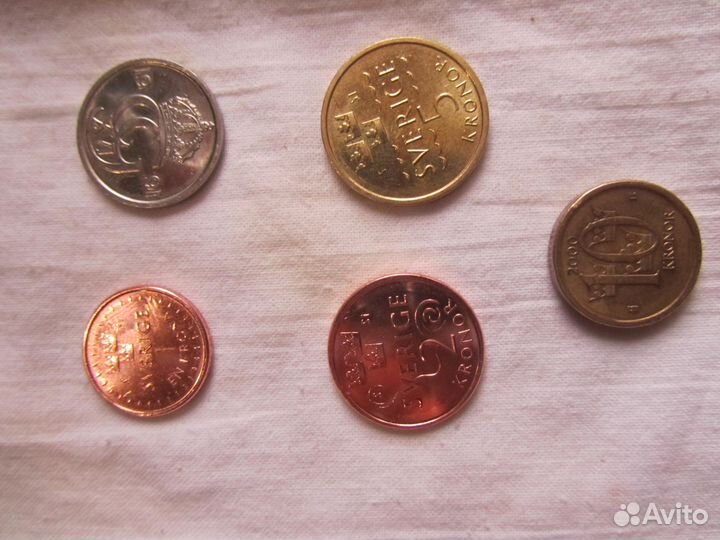 Монеты Швеции