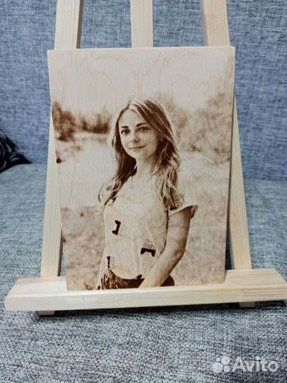 Выжигание портретов на дереве