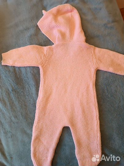 Комбинезон вязаный 62 68