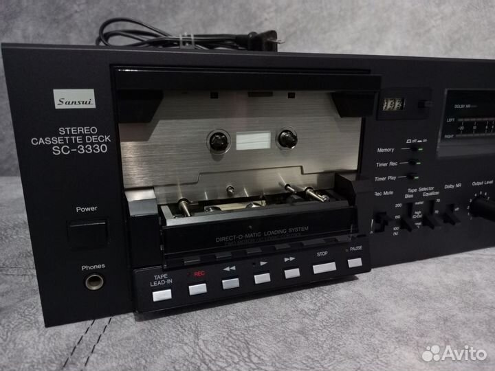 Кассетная дека sansui
