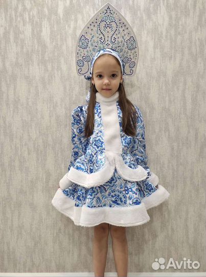 Костюм снегурочки для девочки