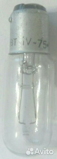 Лампа накаливания галогенная двухконтактная СССР
