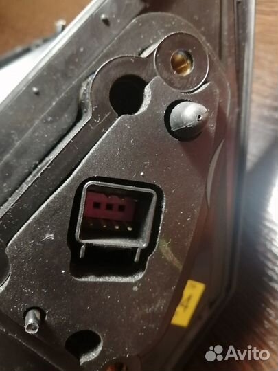 Новый корпус левого зеркала Chevrolet Cruze 09-13