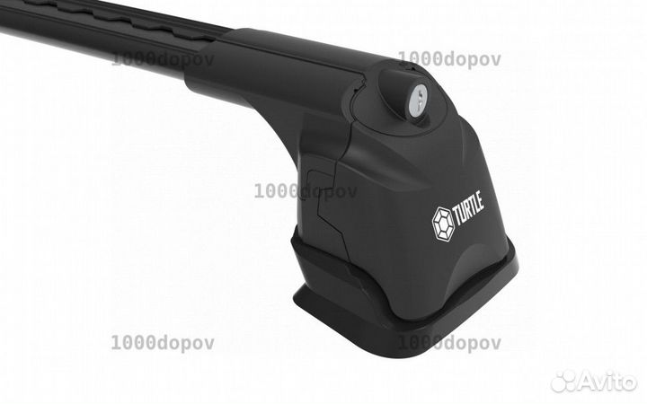 Багажник Air 3+ volkswagen amarok 2010+ черный