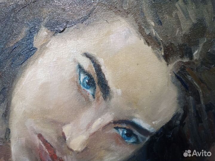 Портрет маслом на холсте