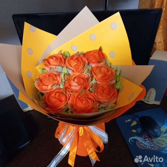 Зефирные букеты на заказ