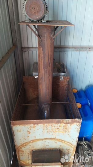 Печь для бани с баком