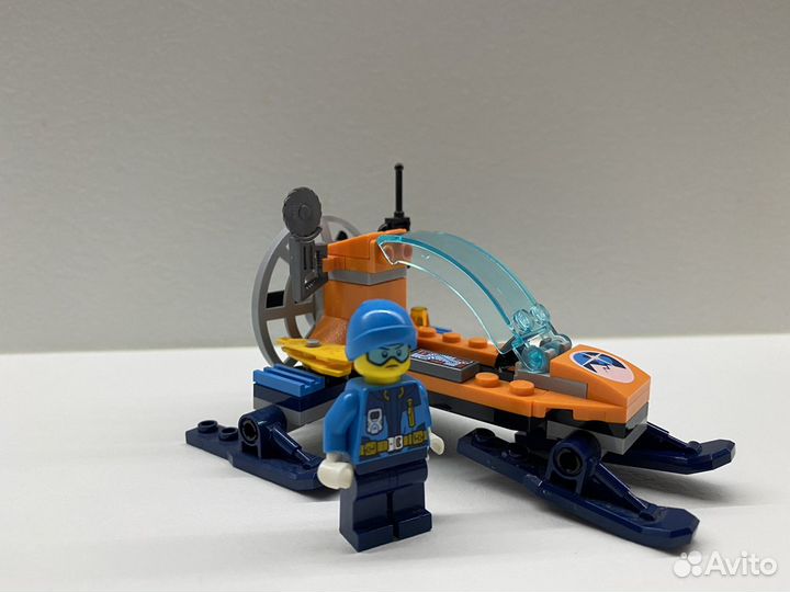 Lego City Arctic Expedition Аэросани 60190